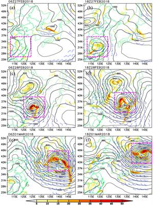 Kinetic Energy and Vorticity Perspectives of the Rapid Development of an Explosive Extratropical Cyclone Over the Northwest Pacific Ocean in February 2018